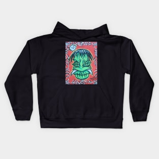 shrunken head Kids Hoodie